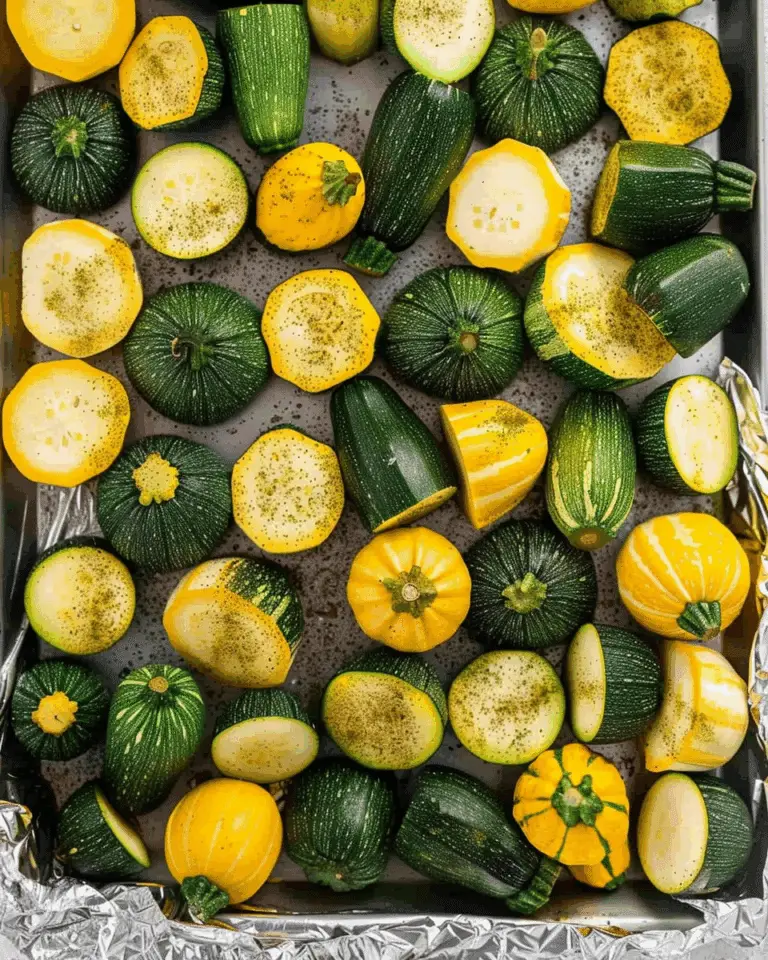Roasted Zucchini and Squash