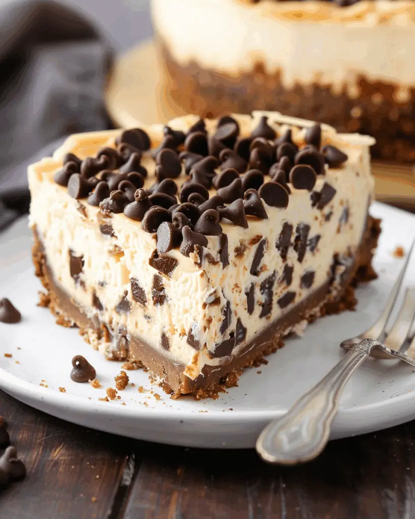 Easy Chocolate Chip Cheesecake