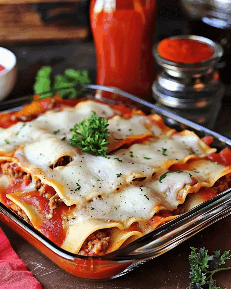 Easy Lazy Lasagna