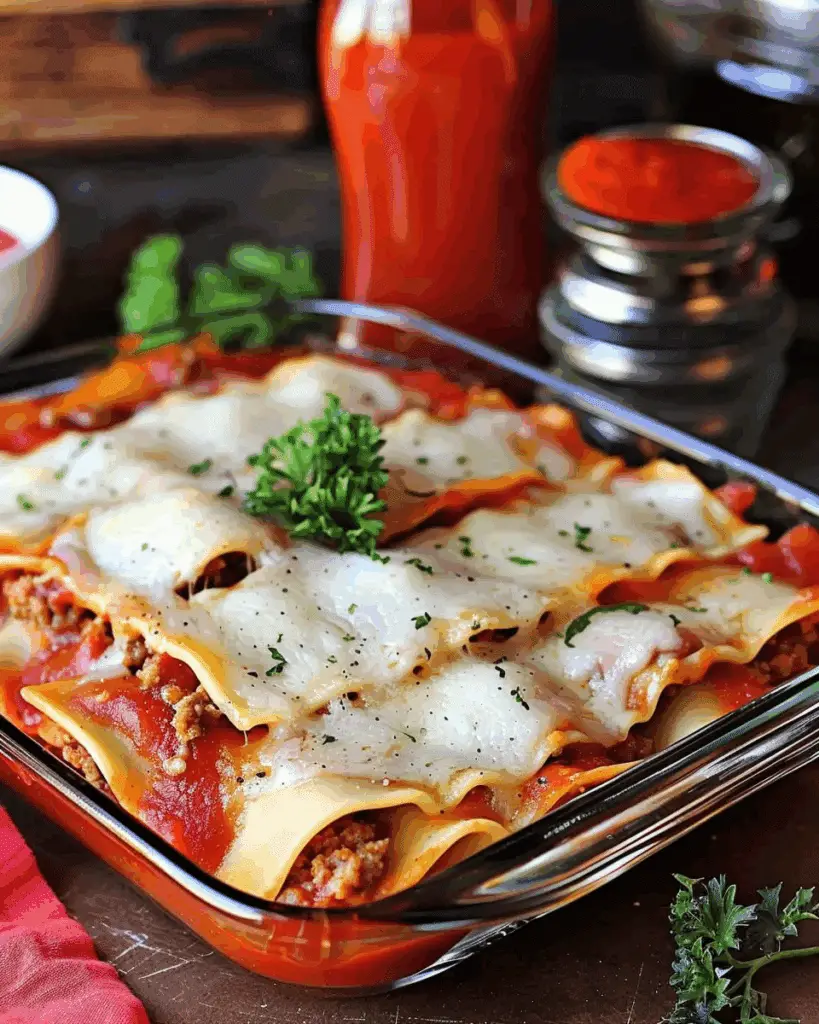 Easy Lazy Lasagna
