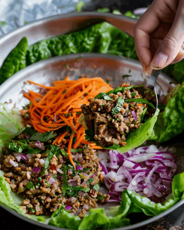 Thai Lettuce Wraps