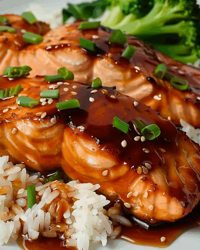 Easy Baked Teriyaki Salmon