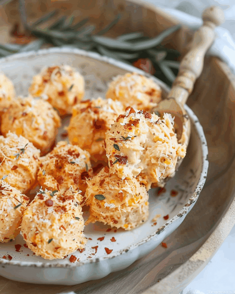 Mini Pumpkin Cheese Balls