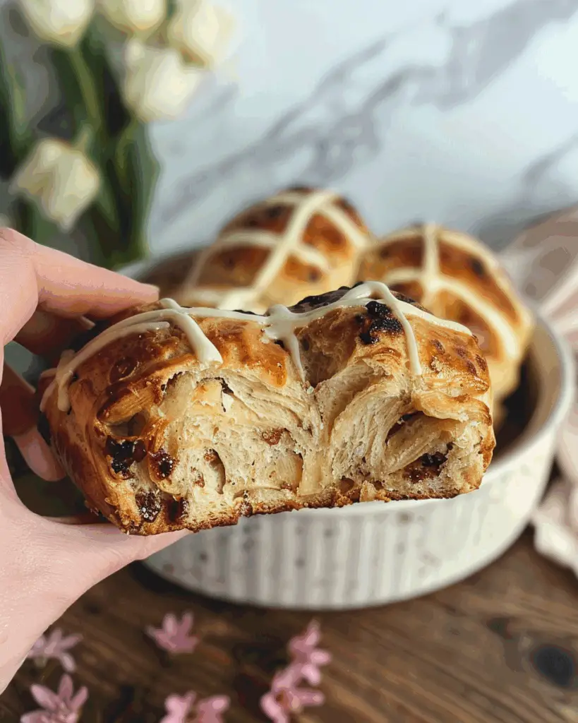Healthy Hot Cross Buns 