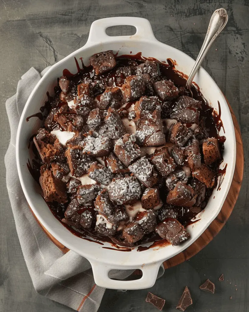 Chocolate Bread Pudding