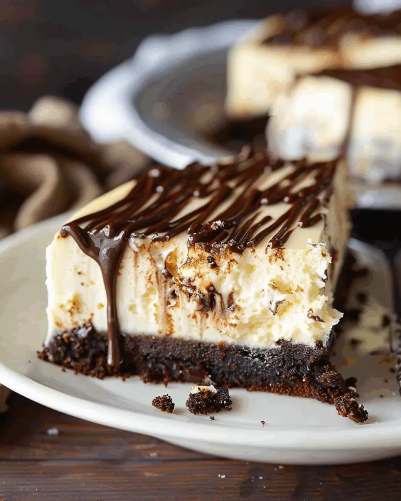 Brownie Bottom Cheesecake