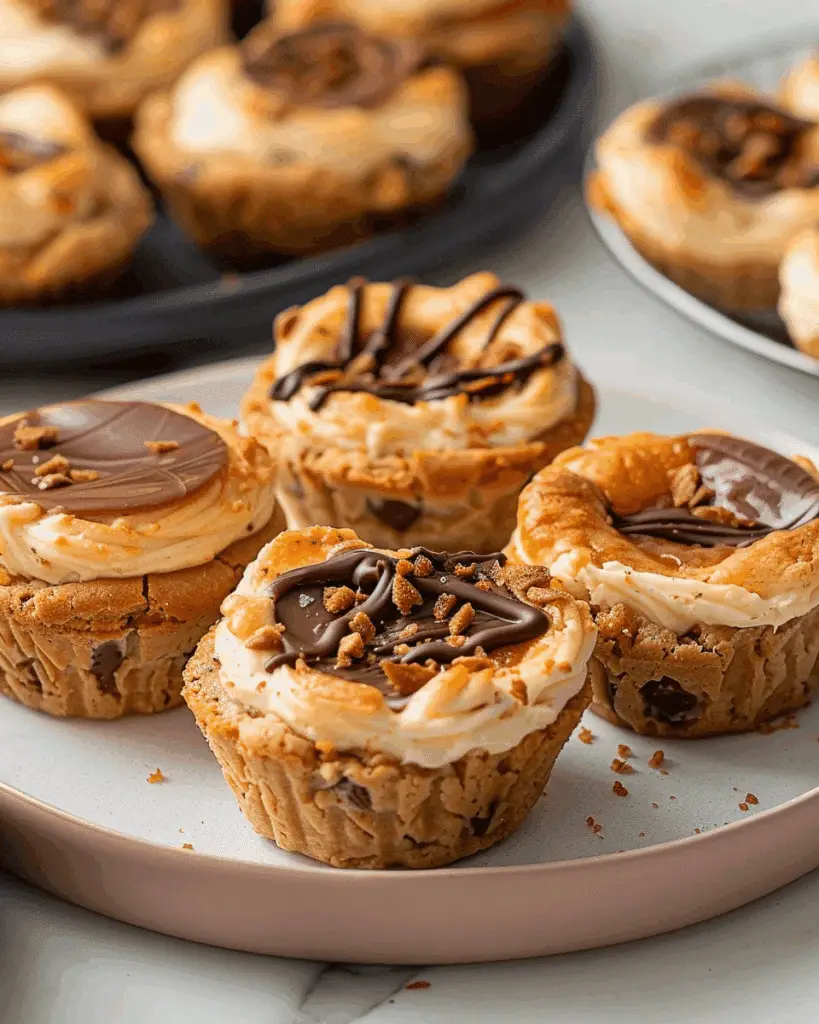 Easy Cheesecake Cookie Cups