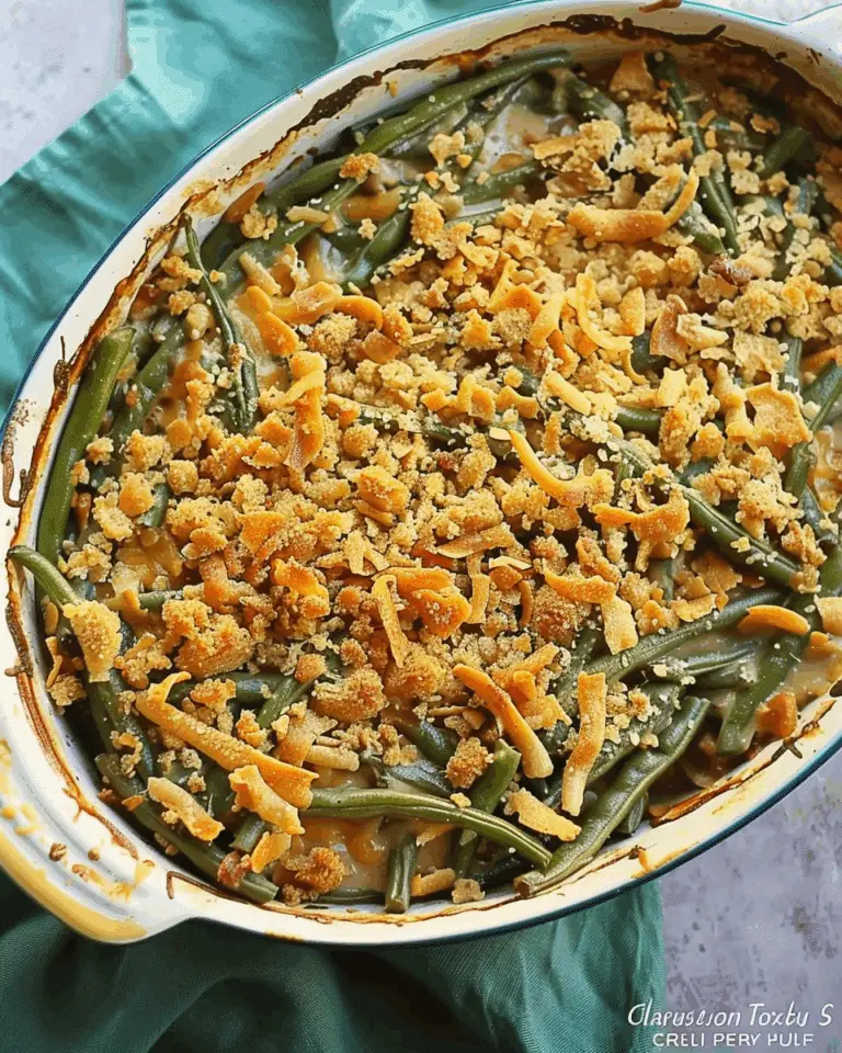 Classic Green Bean Casserole recepe
