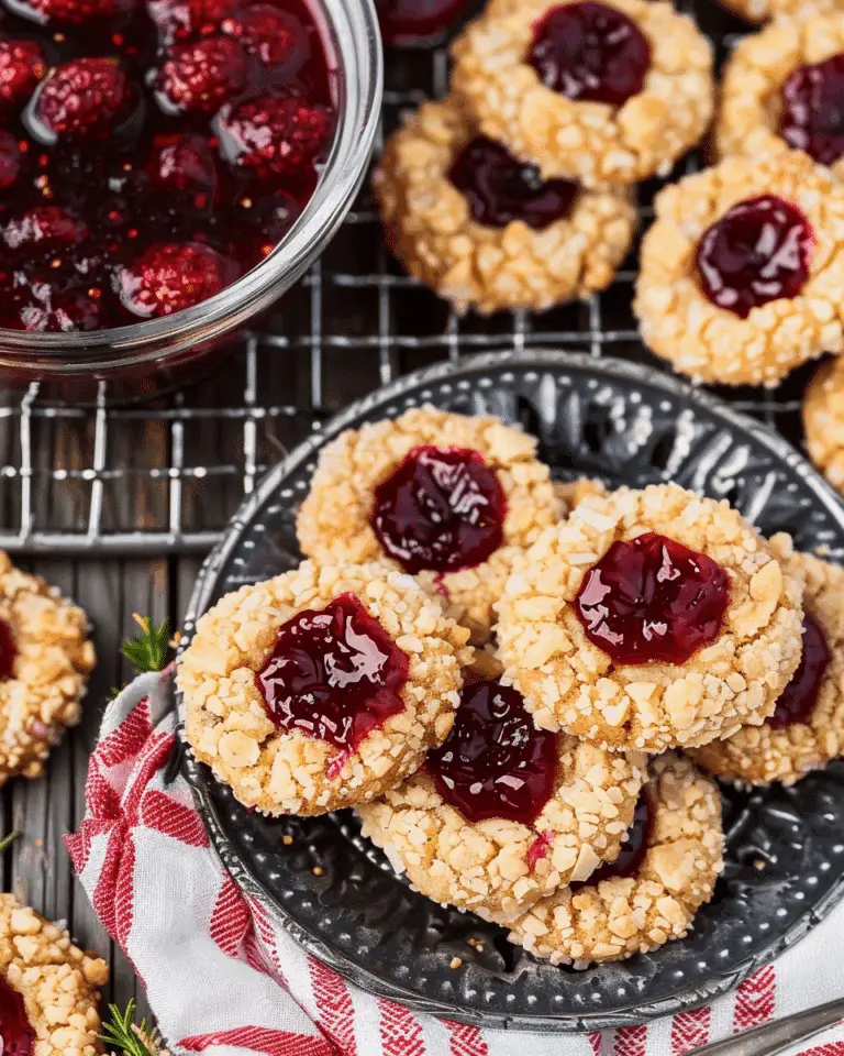 Easy Thumbprint Cookies