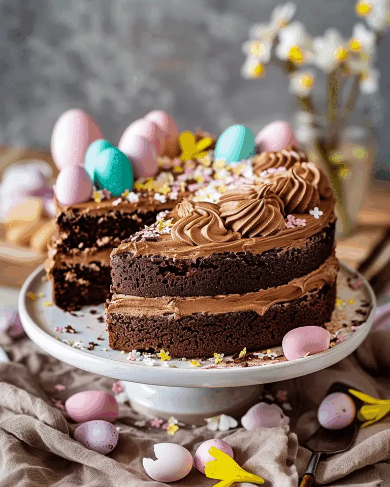Chocolate Easter Cake