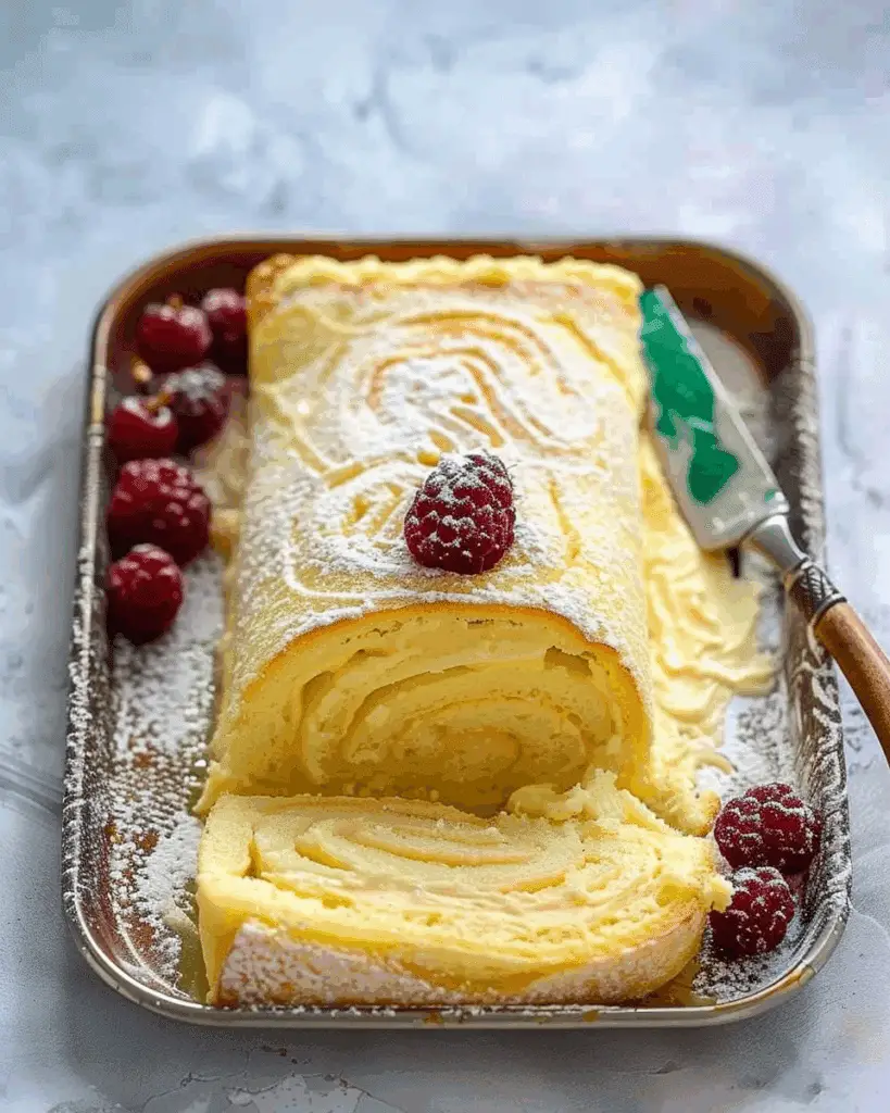 Banana Cream Jelly Roll