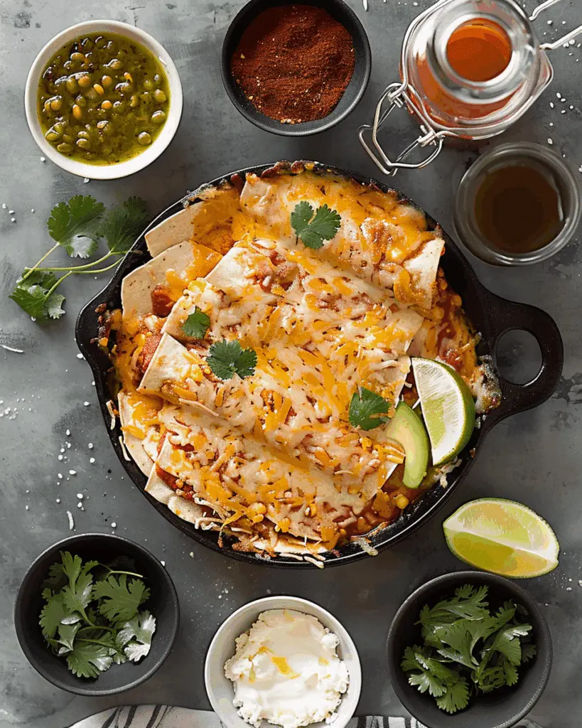 Skillet Enchiladas