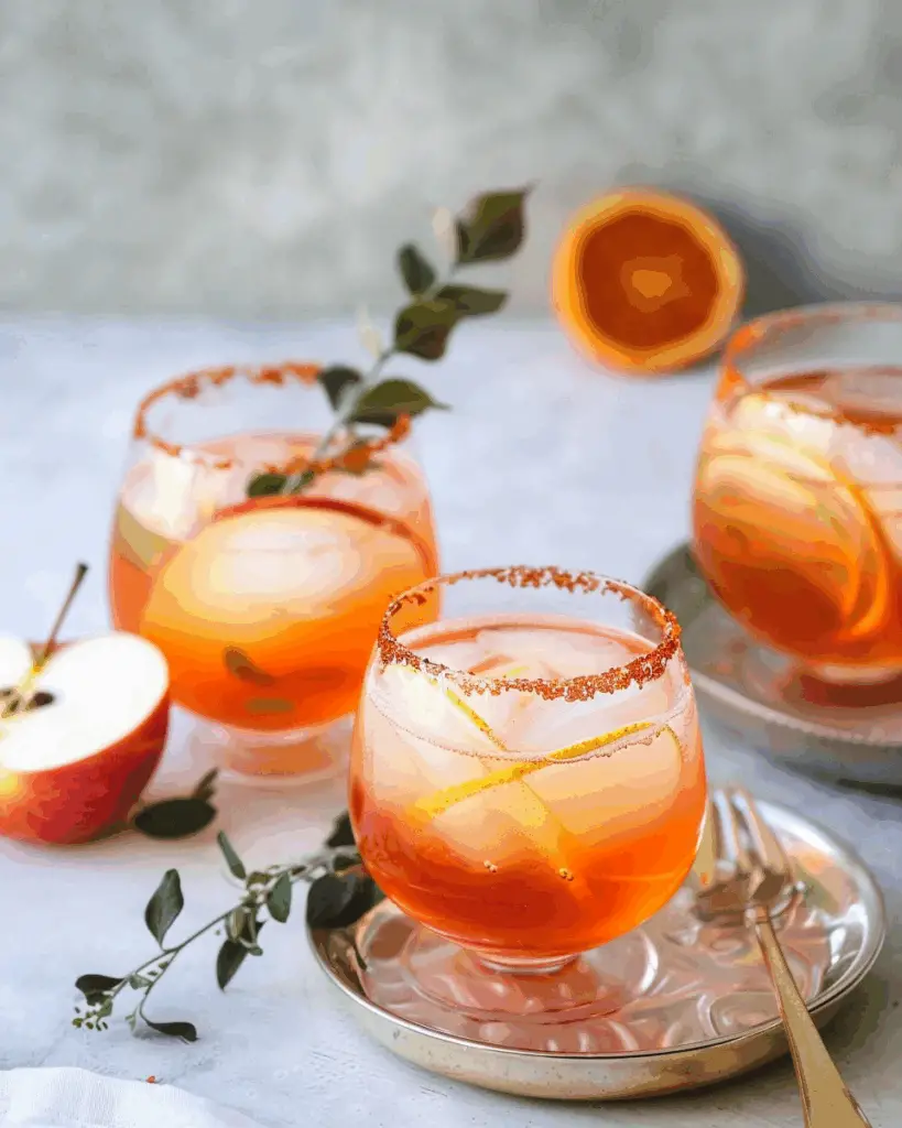 Apple Cider Aperol Spritz