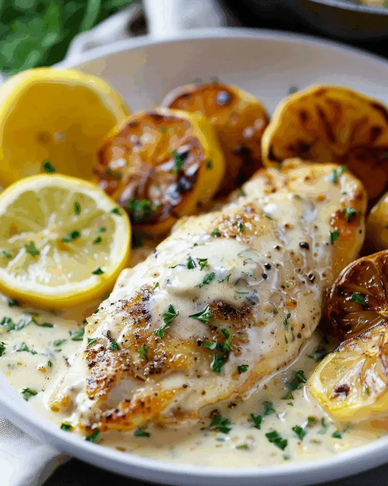 Easy Creamy Lemon Chicken