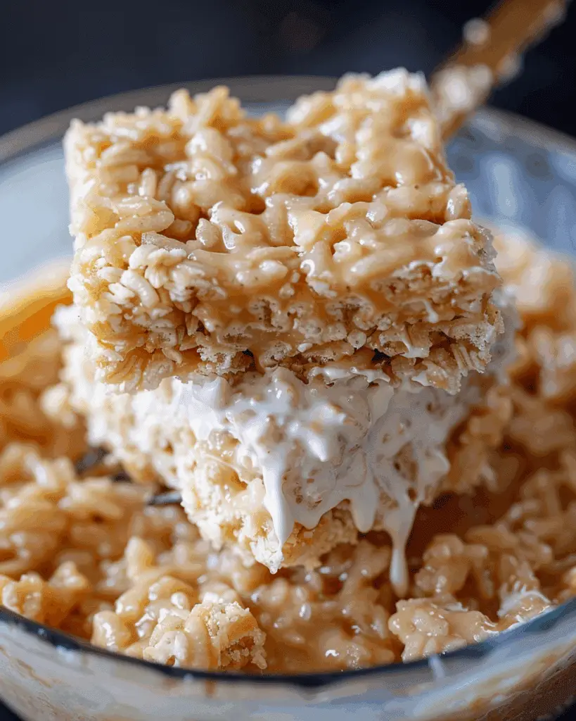 Leche Crispy Rice Bars