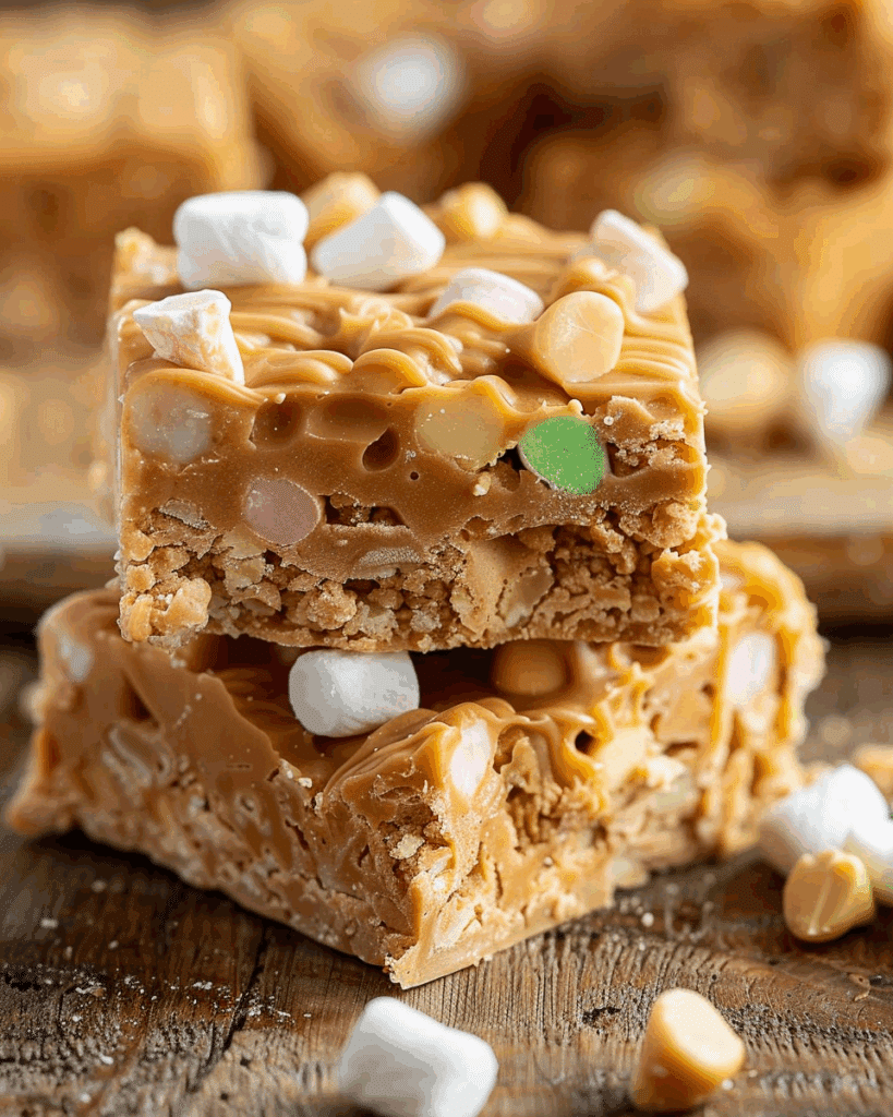 Old Fashioned Marshmallow Peanut Butter Squares