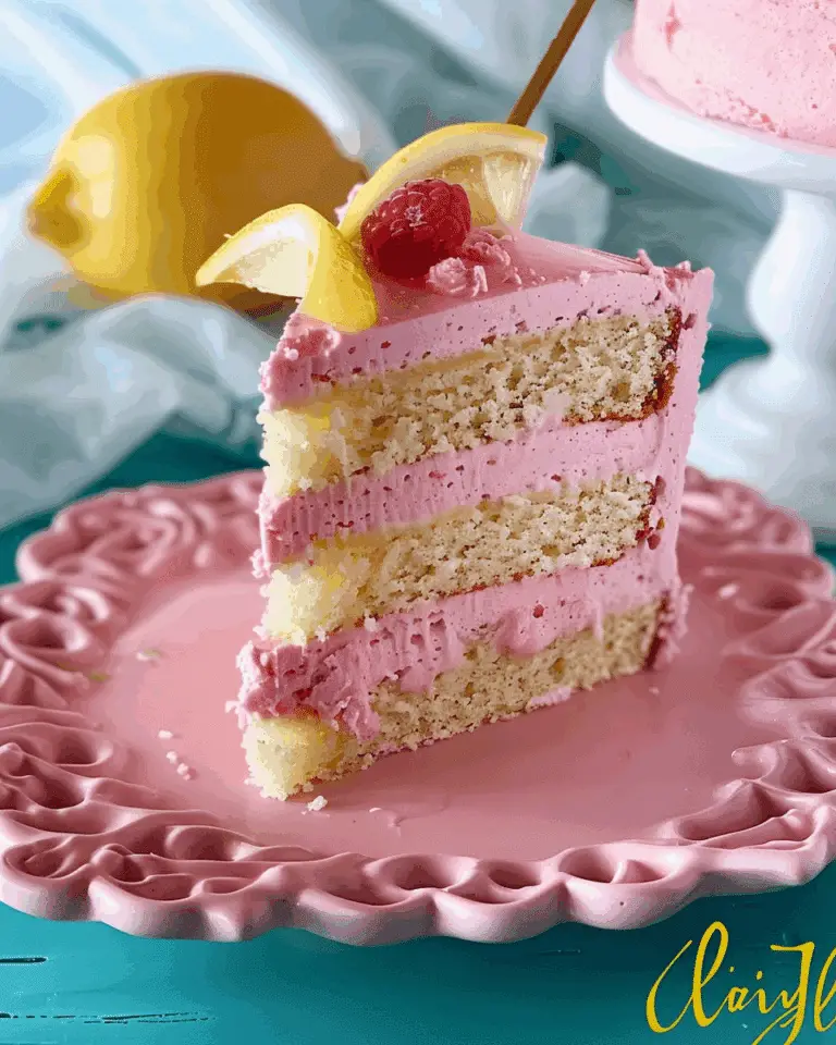 Pink Lemonade Cake