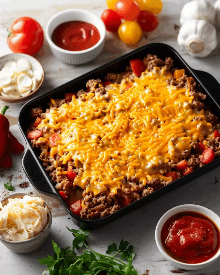 Easy Hamburger Casserole