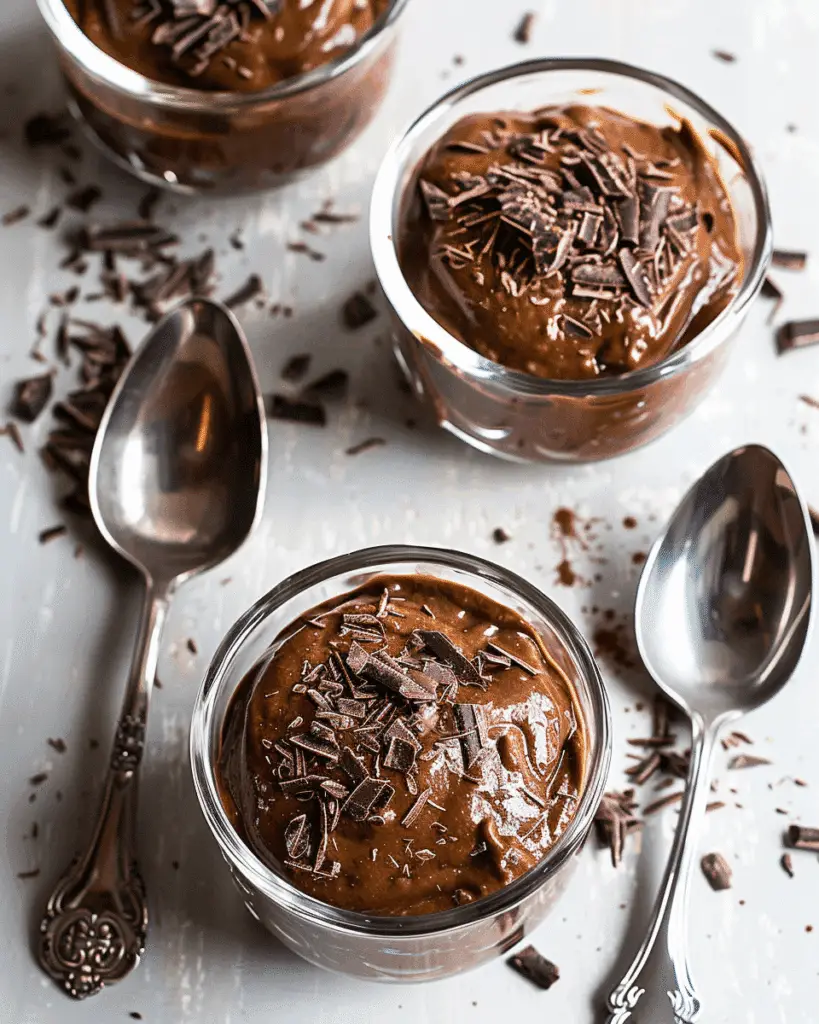 Gluten Free Chocolate Avocado Mousse