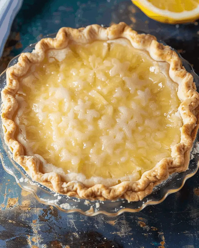 Pineapple Pie Recipe From an Old Amish Cookbook