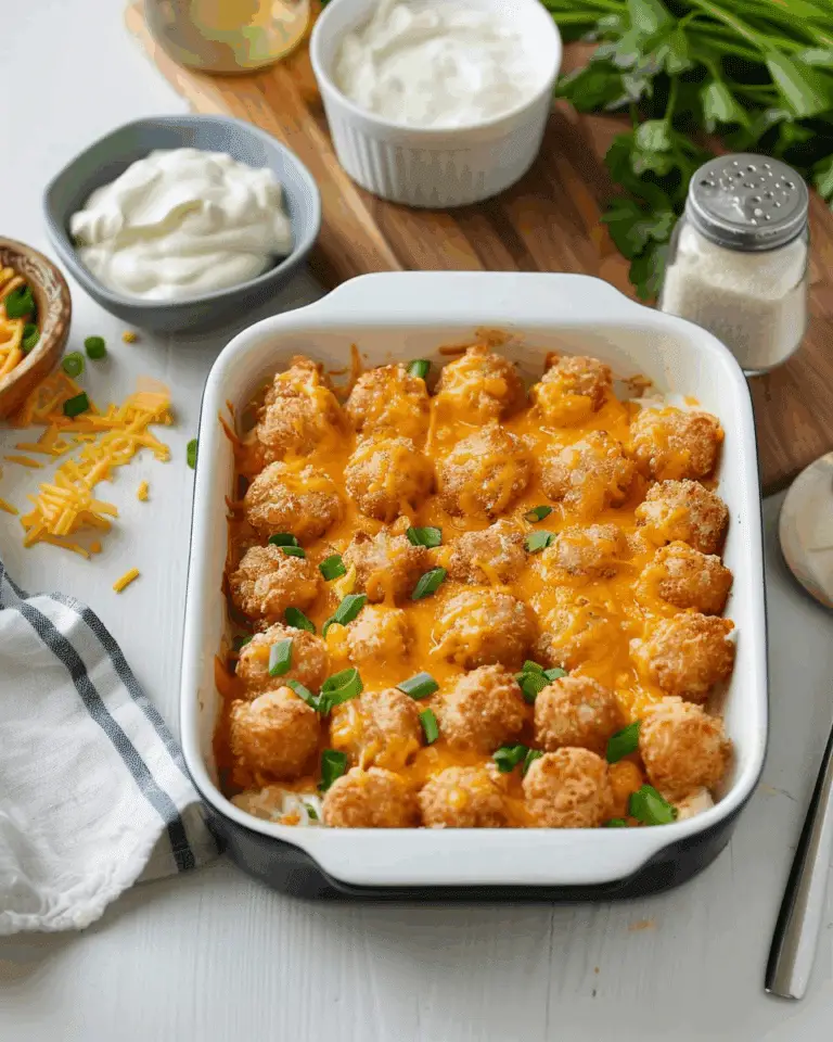 Easy Tater Tot Casserole