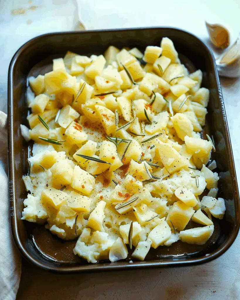 Harvest Vegetable Mash with Roasted Garlic