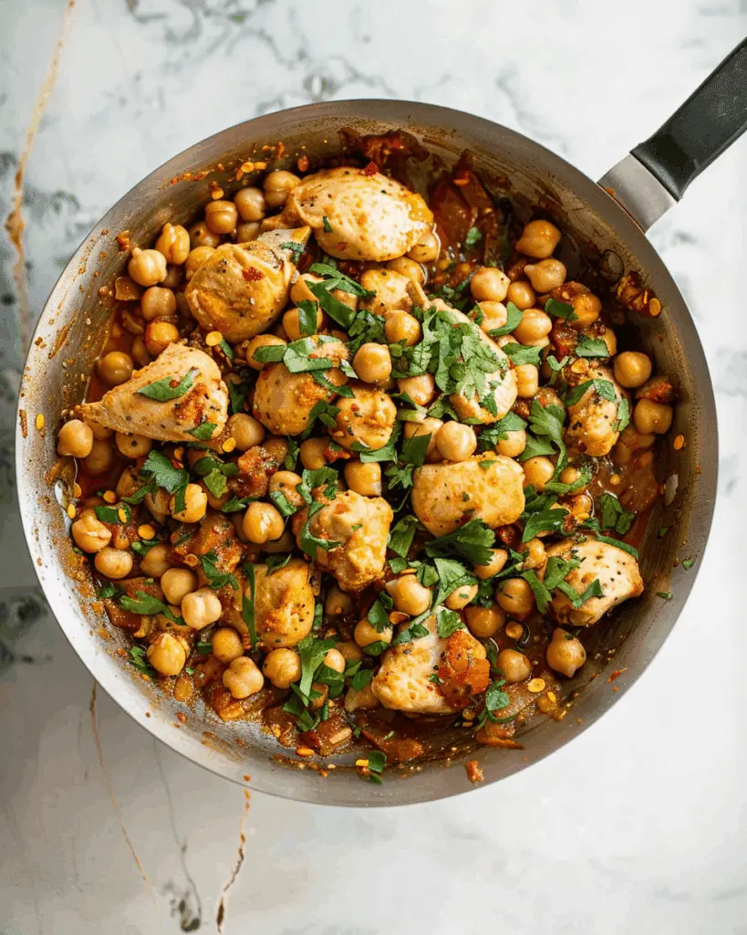 Spicy Chicken And Chickpea