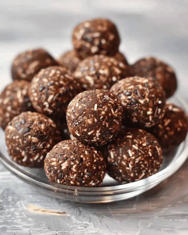 No Bake Protein Balls