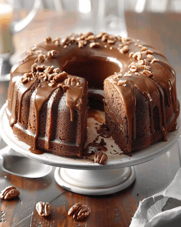 Heavenly Praline Cake