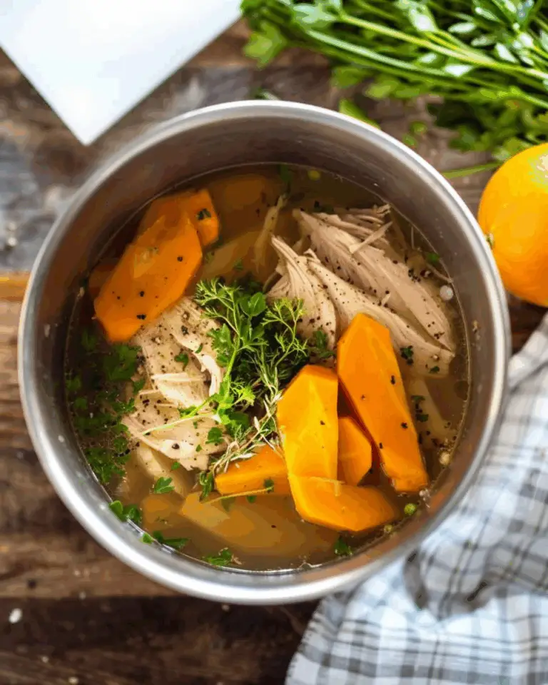 Leftover Turkey Soup