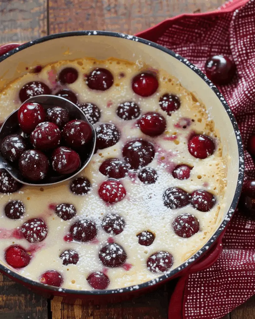 Cherry Clafoutis