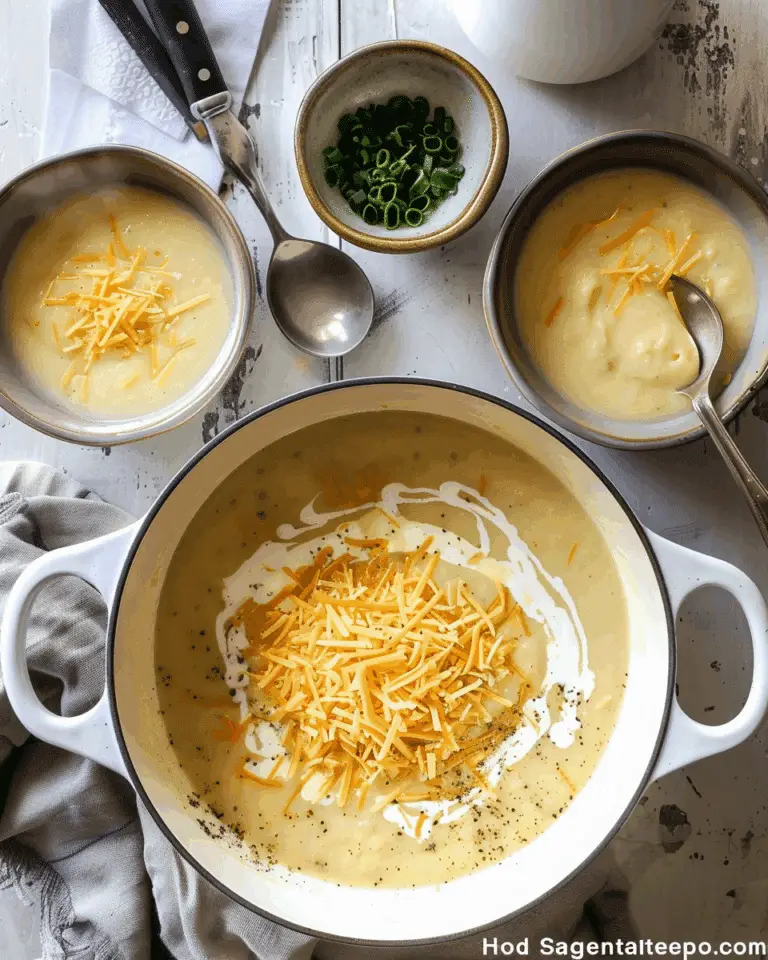 Three Cheese Soup