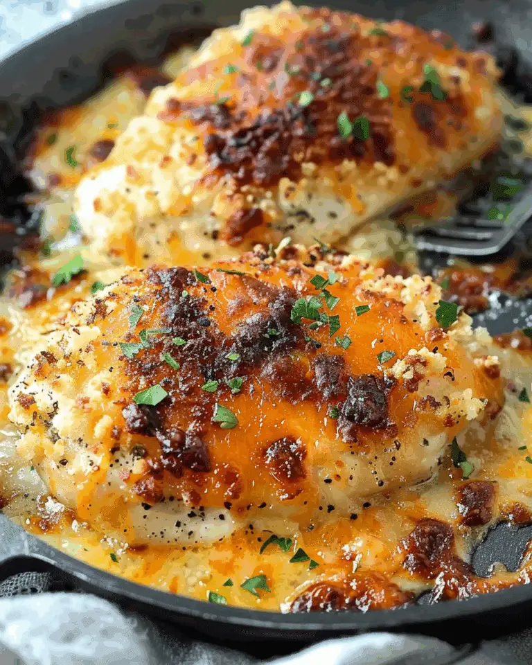 Skillet Cheddar Ranch Chicken