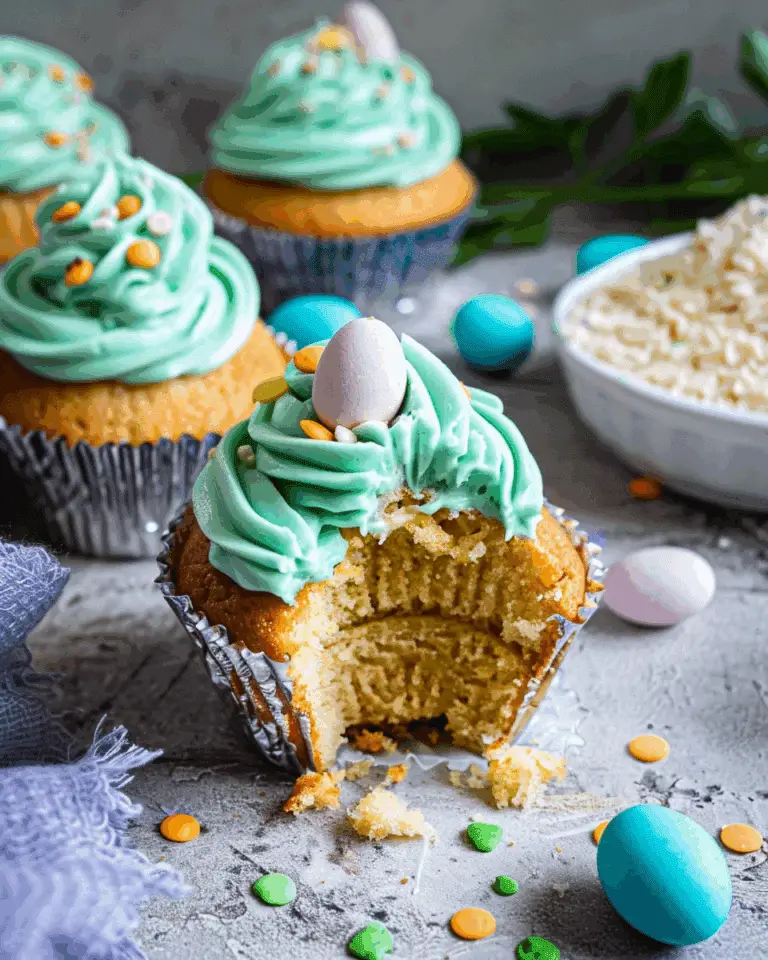 Easy Gluten Free Easter Cupcakes