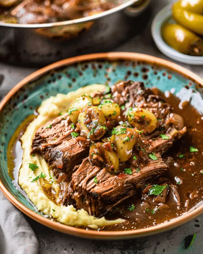 Banana Pepper Pot Roast