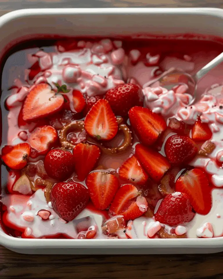 Strawberry Pretzel Salad