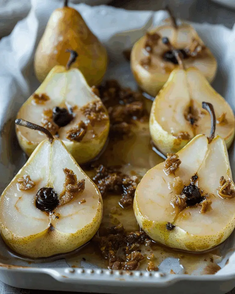 Easy Baked Pears