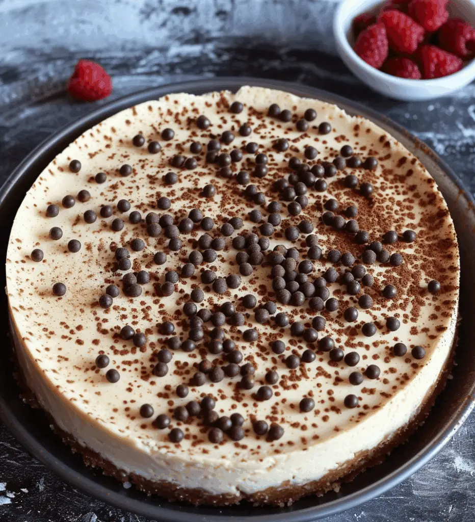 Irish Cream Cheesecake