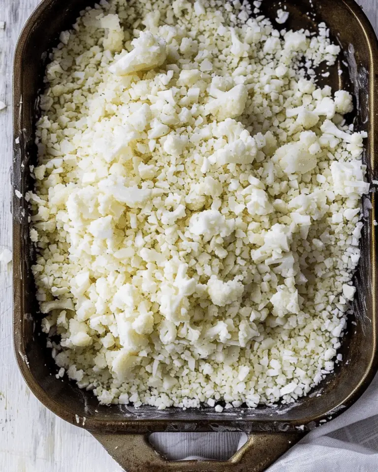 Easy Cauliflower Rice