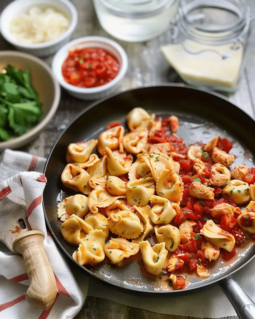 Marry Me Chicken Tortellini