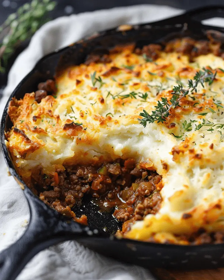 Skillet Shepherd’s Pie