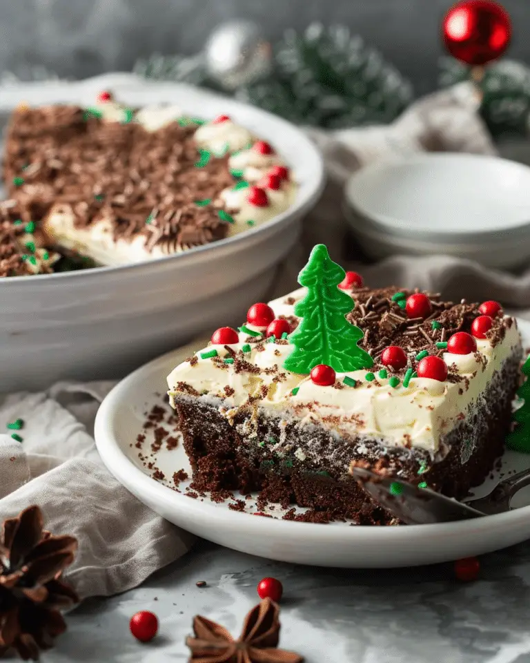 Christmas Dirt Cake