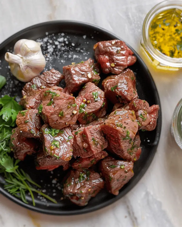 Garlic Butter Steak Bites recepe