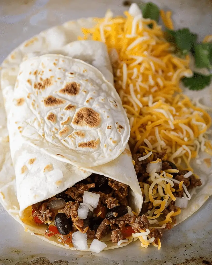 Ground Beef Burritos