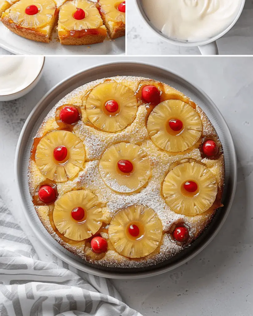 Pineapple Upside Down Cake