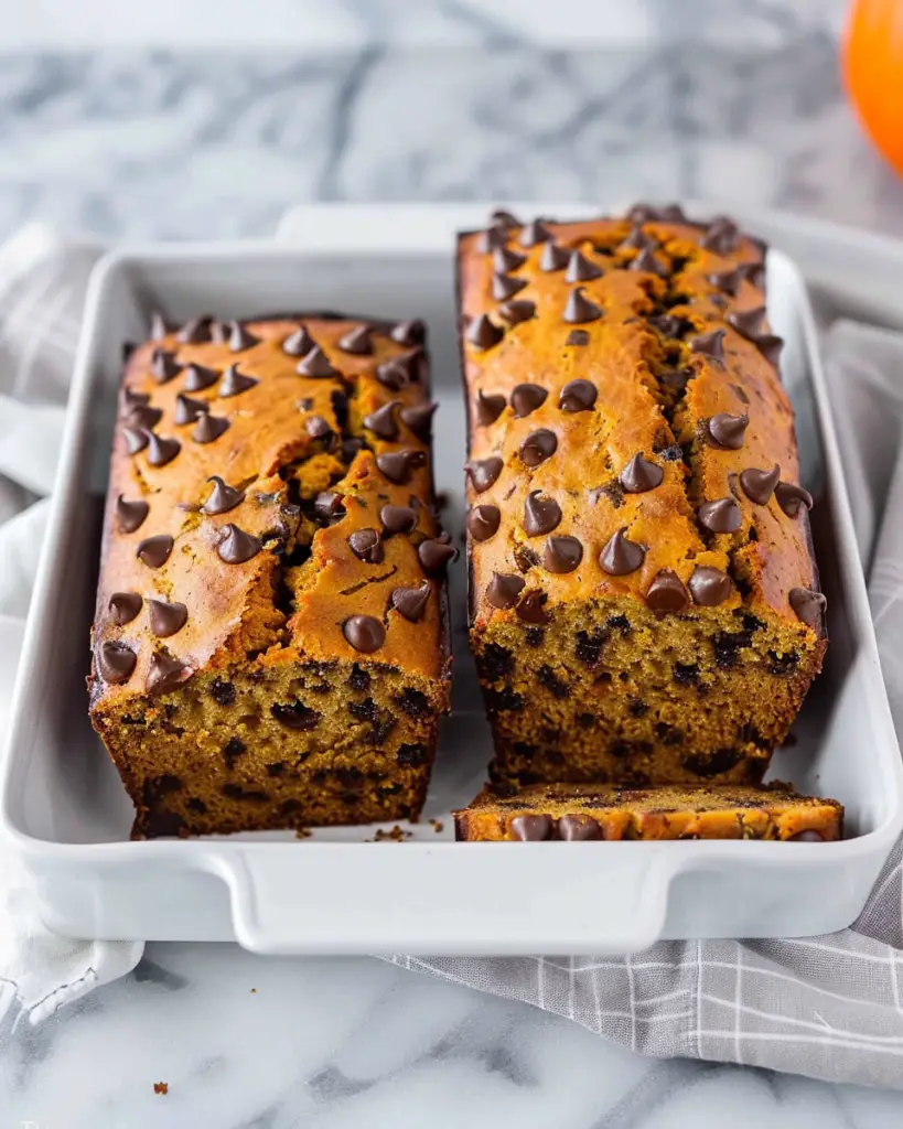 Pumpkin Chocolate Chip Bread recepe
