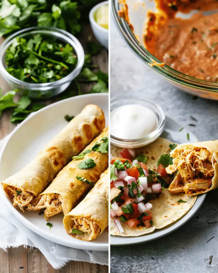 Easy Chicken Taquitos recepe