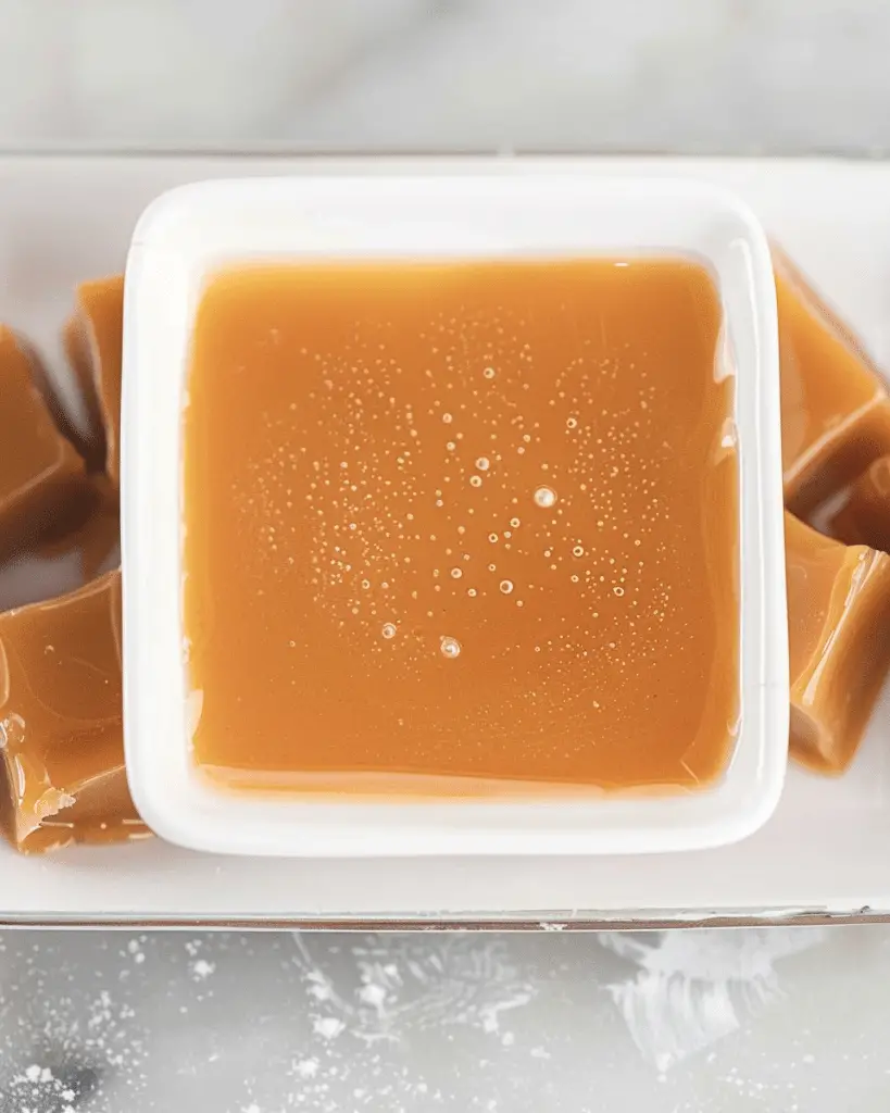 Homemade Caramel Candy