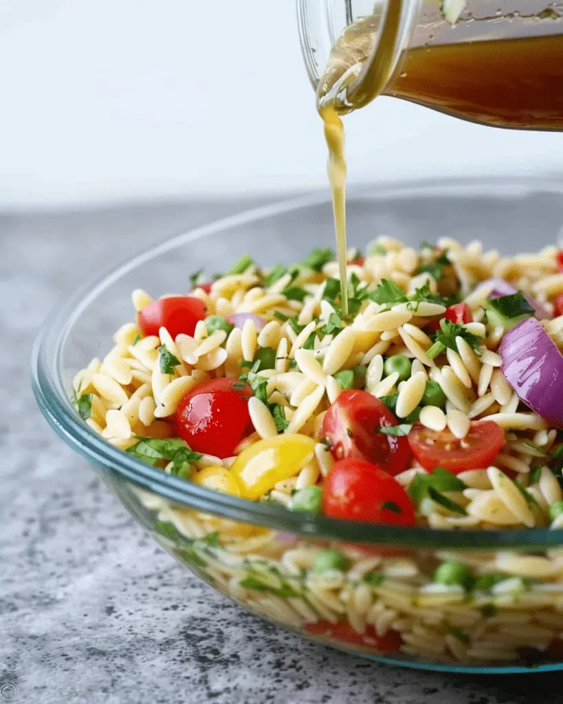 Orzo Salad recepe