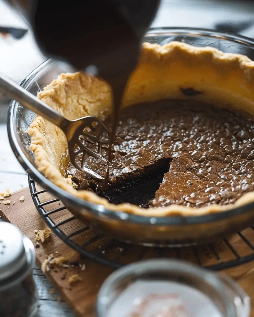 Chocolate Chess Pie